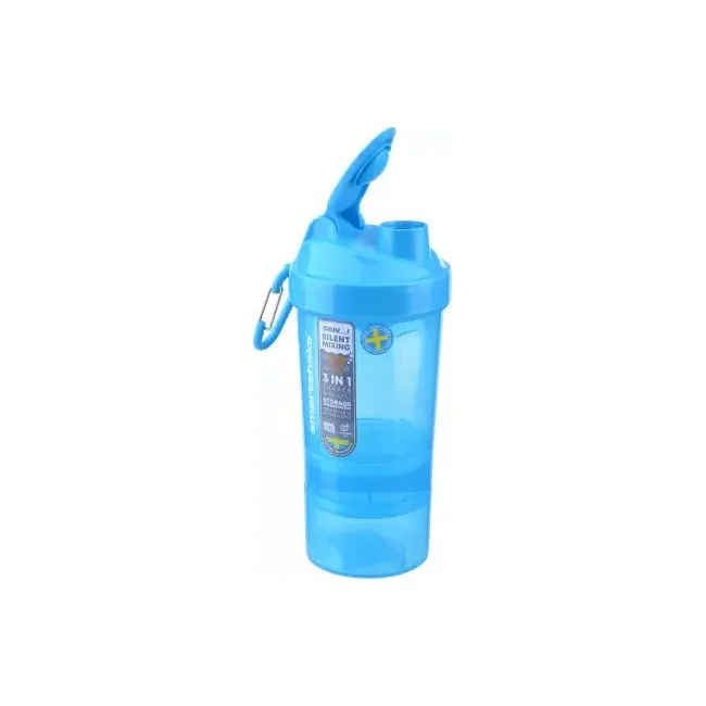 Спортивный шейкер SMARTSHAKE Original2GO 600мл Neon Blue