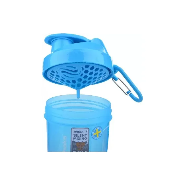 Спортивный шейкер SMARTSHAKE Original2GO 600мл Neon Blue