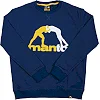 Свитшот MANTO Crewneck Logo 2.0 Navy Blue
