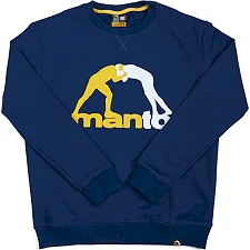 Свитшот MANTO Crewneck Logo 2.0 Navy Blue
