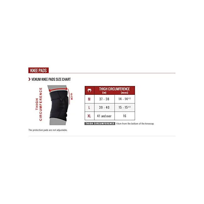 Защита колена VENUM Kontact Lycra Patented Matte Black
