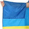 Прапор-плащ для футбольних уболівальників з капюшоном Україна SP-SPORT FB-7654-UKR 150х90см