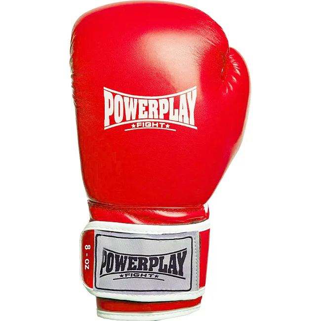 Боксерские перчатки PowerPlay 3019 Challenger Красные