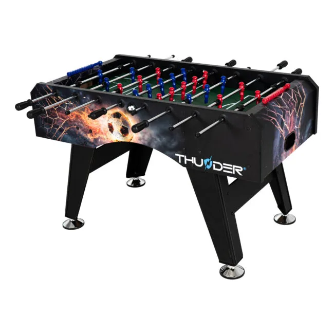 Настольный футбол THUNDER 5FT FIREBALL, 140 х 74 х 88 см