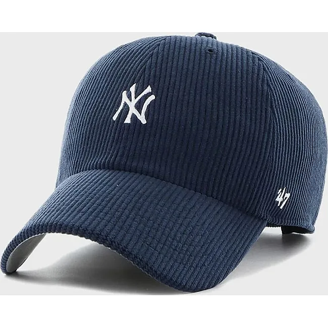 Кепка 47 Brand CORD BASE RUNNER NEW YORK YANK синій One Size