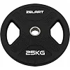 Млинці диски TPU 2 Handle металева втулка ZELART TA-6995-25 (Чорний)