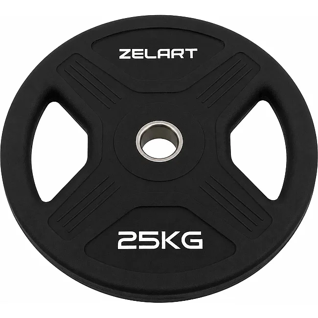 Млинці диски TPU 2 Handle металева втулка ZELART TA-6995-25 (Чорний)