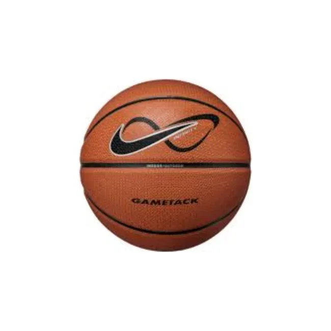Баскетбольный мяч NIKE INFINITY GAMETACK DEFLATED AMBER/BLACK/METALLIC SILVER/BLACK size 7