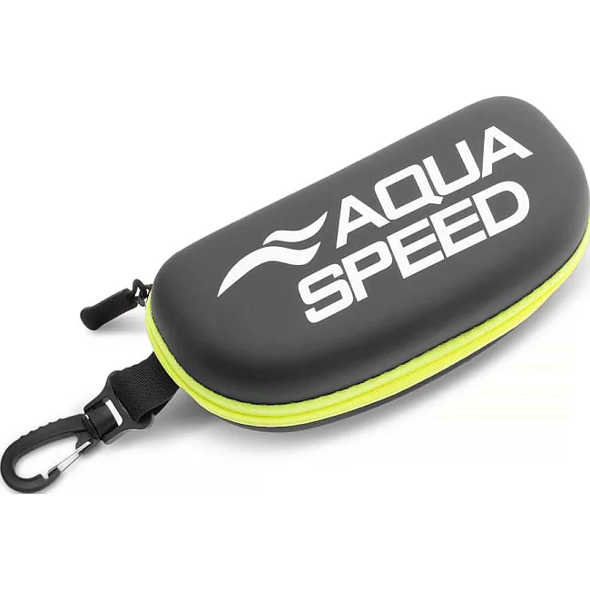 Чехол для очков Aqua Speed Goggle Case 62954 черный, желтый One Size