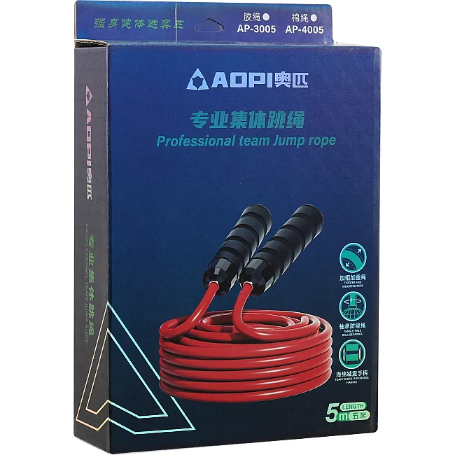 Скакалка AOPI AP-3005 (Червоний)
