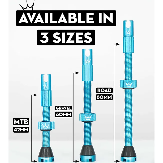 Ниппели Peaty's x Chris King Tubeless Valves, 42mm, Slate