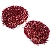 Помпони блискучі для чирлідингу з ручками SP-SPORT Pom-Poms C-1682 1шт (Червоний) Помпони блискучі для чирлідингу з ручками SP-SPORT Pom-Poms C-1682 1шт (Червоний)