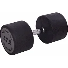 Гантель профессиональная с полиуретановым покрытием TECHNOGYM LN-1254-47_5 1шт 47,5кг