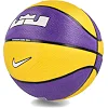 М'яч баскетбольний Nike PLAYGROUND 2.0 8P L JAMES DEFLATED COURT PURPLE/AMARILLO/BLACK/WHITE size 7