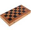 Шахматы шашки нарды 3 в 1 набор настольных игр деревянные ZOOCEN ZC7240
 40см x 40см х 2,5см
