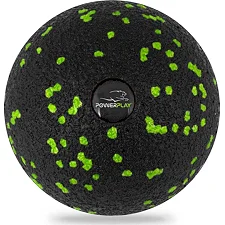 Масажний м'яч PowerPlay PP-4350 Epp Massage Ball (d8) Чорно/Зелений