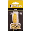 Свисток спортивный судейский пластиковый со шнурком MINI FOX40-MINI (Желтый)