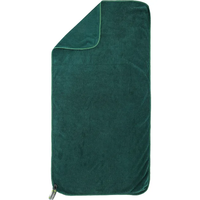 Спортивное полотенце из микрофибры в чехле TERRY TOWEL 4MONSTER T-EFT-100 50х100см (Зеленый)