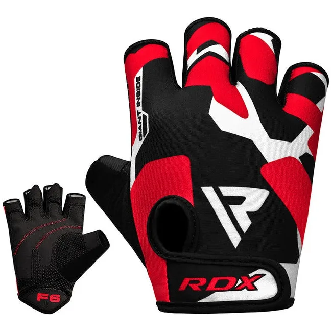 Перчатки для фитнеса RDX F6 Sumblimation Red