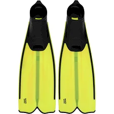 Ласты для дайвинга с закрытой пяткой цельная калоша MADWAVE Vector II junior M064004 XXS-4XS (Желтый)