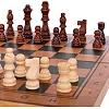 Шахматы шашки нарды 3 в 1 набор настольных игр деревянные ZOOCEN ZC7240
 40см x 40см х 2,5см