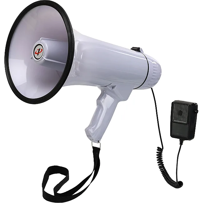 Громкоговоритель мегафон рупор ручной Yaochen HW-20B-A 30W