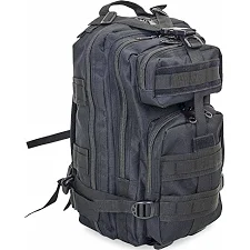 Штурмовой тактический рюкзак SILVER KNIGHT 3P 43x22x18см 17л (Черный)