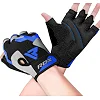 Рукавички для фітнесу RDX F6 Sumblimation Blue