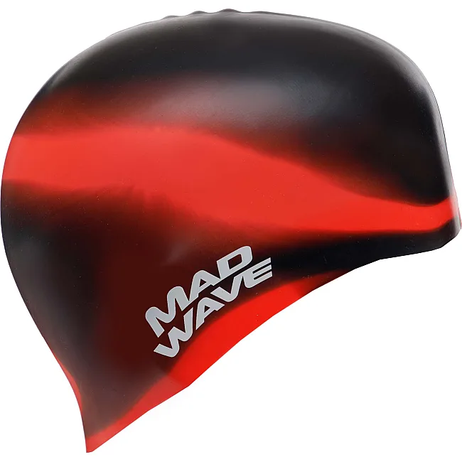 Шапочка для бассейна
 силиконовая для взрослых MADWAVE
 MULTI M053001 (Красный)