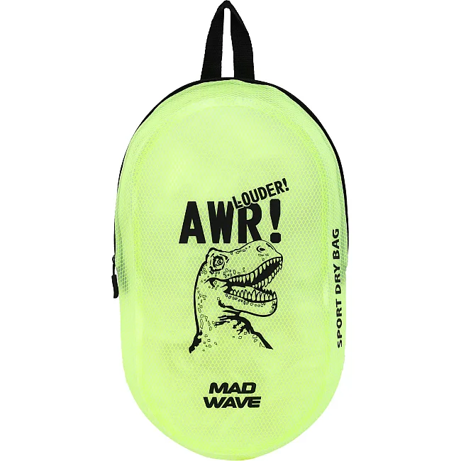 Сумка водонепроницаемая для мокрых вещей MADWAVE
 M112908007W Wet bag Dino (Зеленый)