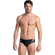 Плавки мужские Arena DIVE SWIM BRIEF черный, белый