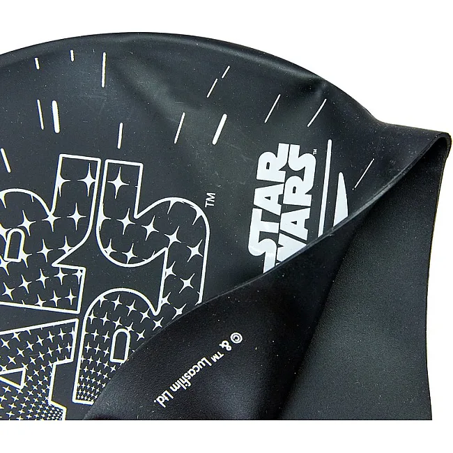 Шапочка для бассейна
 силиконовая юниорская SPEEDO JUNIOR SLOGAN PRINT 808386C353 Star Wars