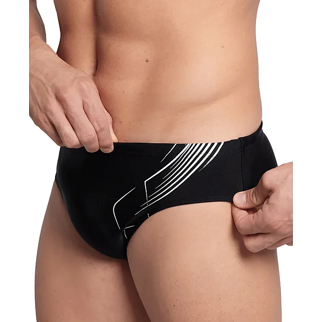 Плавки мужские Arena DIVE SWIM BRIEF черный, белый
