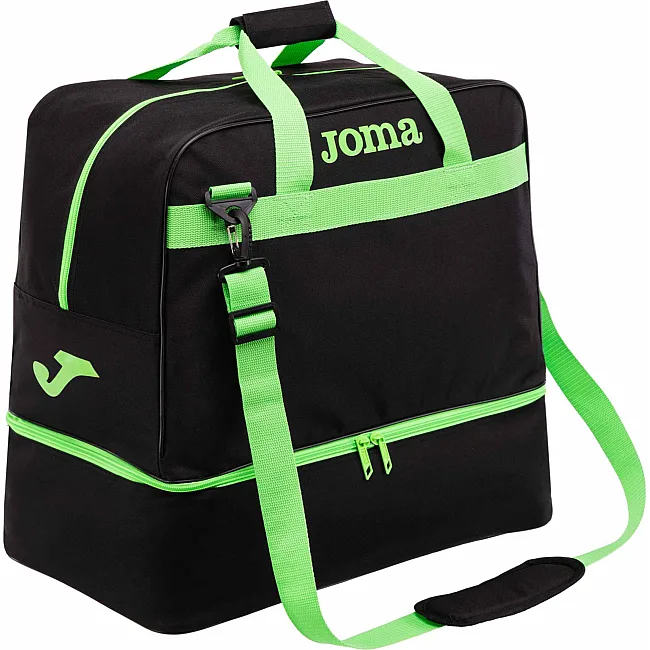 Спортивная сумка
 JOMA
 TRAINING 400007-117 (Черный-зеленый)
