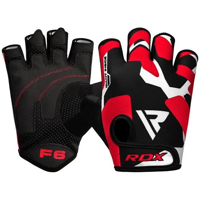 Перчатки для фитнеса RDX F6 Sumblimation Red