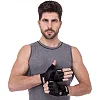 Спортивные перчатки кожаные
 ZELART

 SB-161552 (Черный)