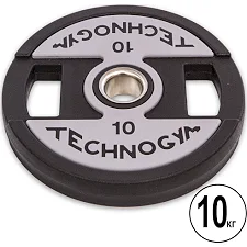 Блины диски полиуретановые 2 Handle металлическая втулка TECHNOGYM TG-1837-10 51мм 10кг