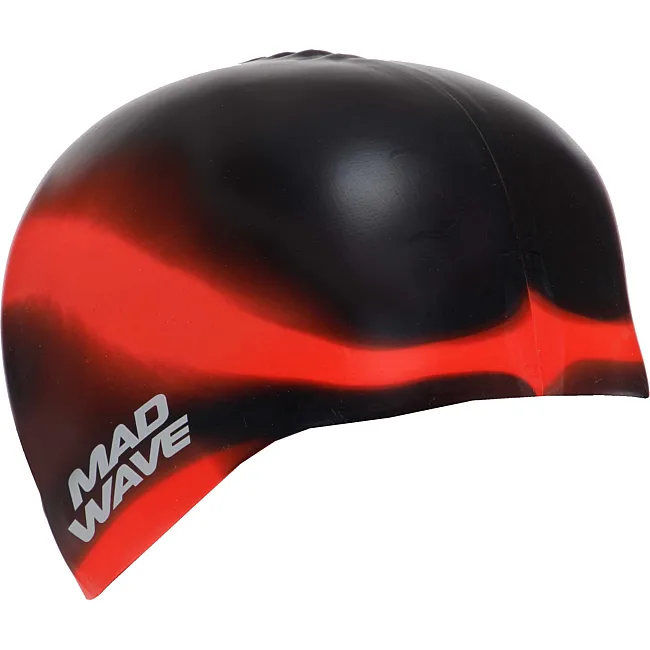 Шапочка для бассейна
 силиконовая для взрослых MADWAVE
 MULTI M053001 (Красный)