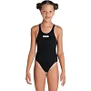 Купальник закрытый для девочек Arena TEAM SWIMSUIT SWIM TECH SOLID черный