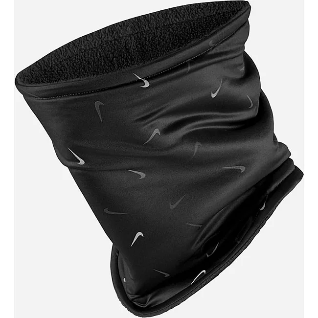Детский баф Nike Y NECKWARMER 2.0 REVERSIBLE BLACK/SMOKE GREY/WHITE