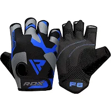 Рукавички для фітнесу RDX F6 Sumblimation Blue