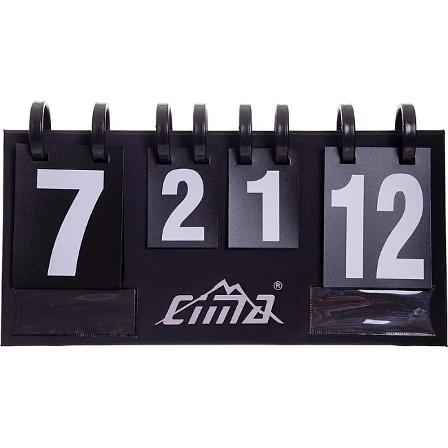 Табло суддівське перекидне спортивне 2х2 CIMA CM-J07