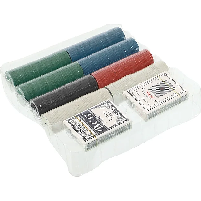 Набор для покера в металлической коробке Professional Poker chips SP-SPORT
 IG-8654 400 фишек