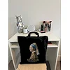 Экошопер BookOpt BK4074 VERMEER "Девушка с жемчужной серьгой" черный