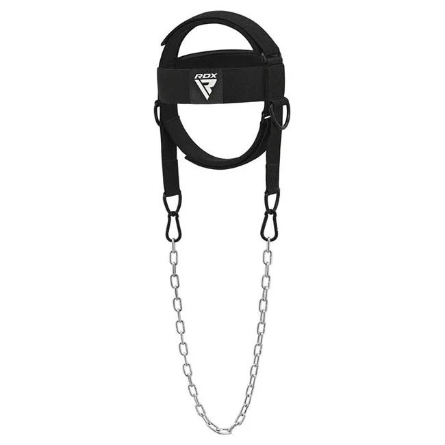 Тяга для шеи RDX H2 Neck Harness Black Plus