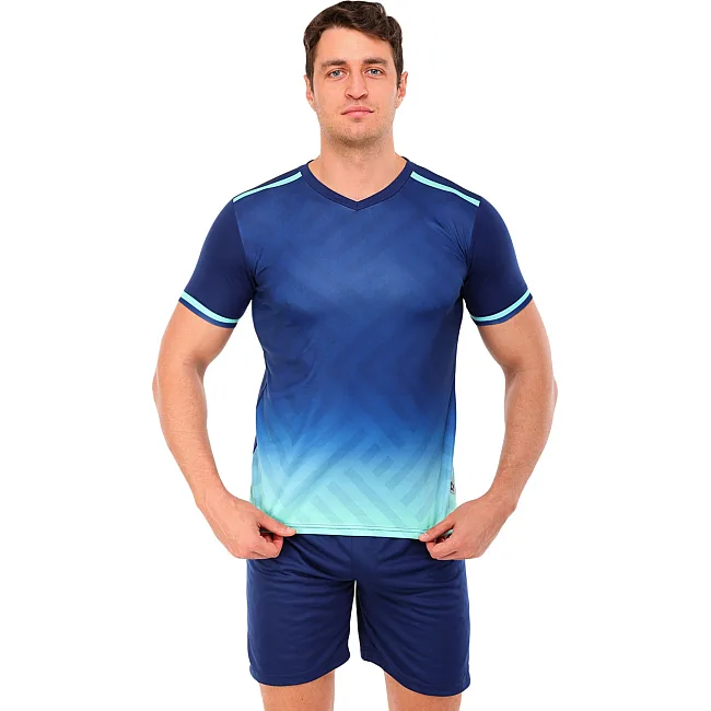 Футбольная форма
 комплект футболка и шорты LIDONG D8853 4XS-XXL (Темно-синий)