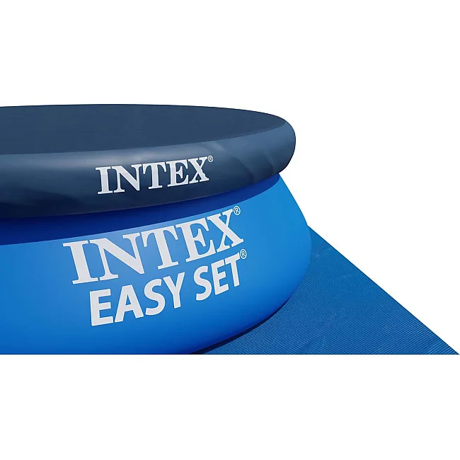 Бассейн надувной 15в1 INTEX 28142, 396 x 84 см + машина для создания пузырей