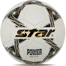 Футбольный мяч SELECTAR POWER SB415 №5 PU (Белый-черный)