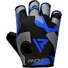 Рукавички для фітнесу RDX F6 Sumblimation Blue