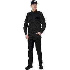 Распродажа! Тактический костюм (китель + брюки) MILITARY RANGERS ZK-SU1126 (Черный)